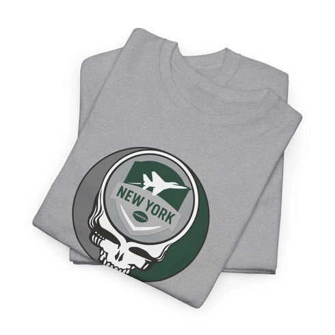 Grateful Dead - New York Jets Stealie Unisex T-Shirt - NFL - StealieShop